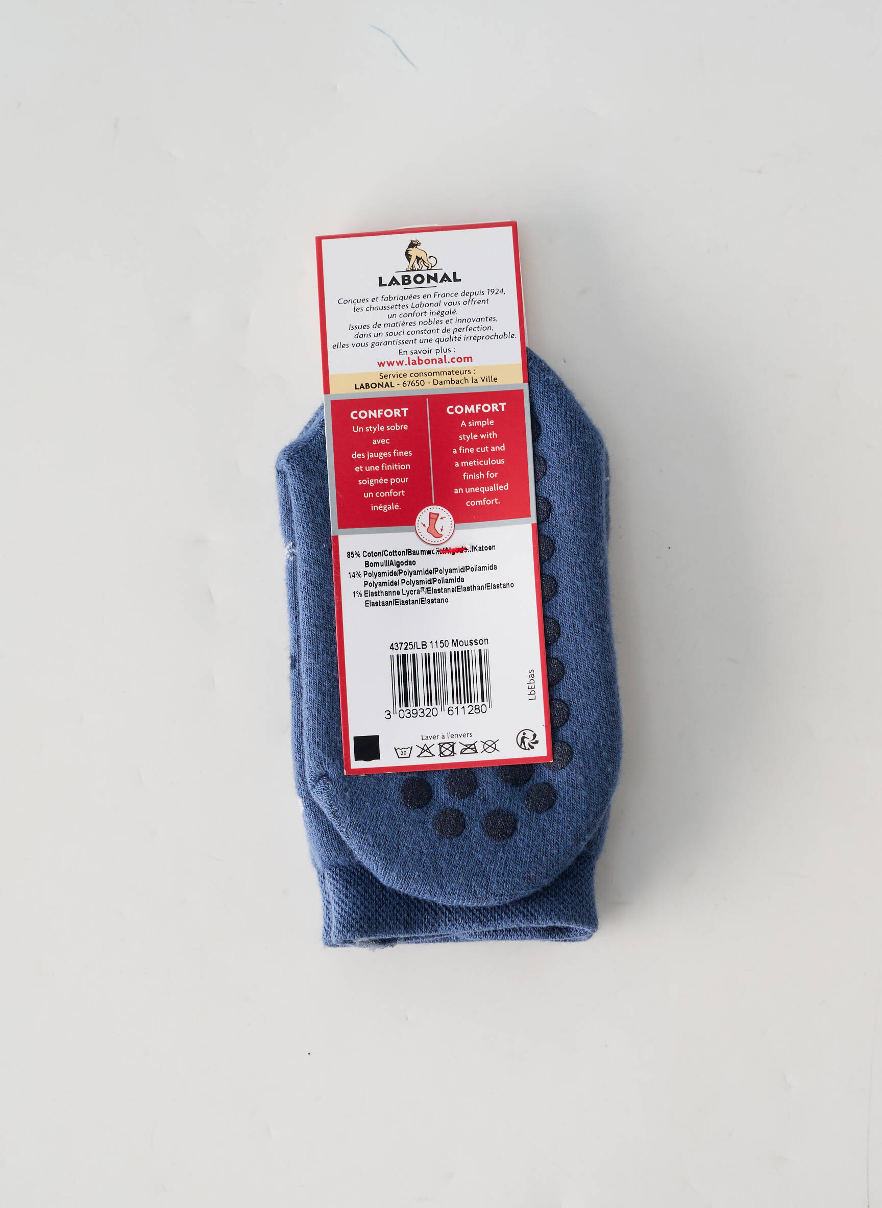 Labonal Chaussette Enfant couleur bleu