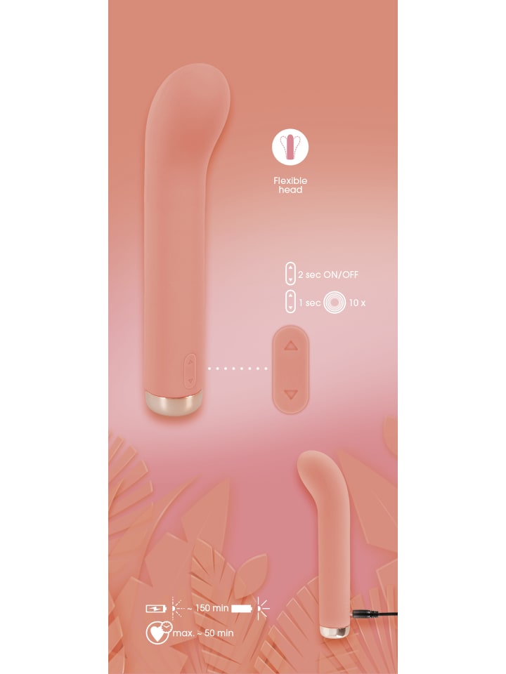 You2Toys Vibrator Mini G-Spot Vibrator in orange günstig kaufen 16,5 cm