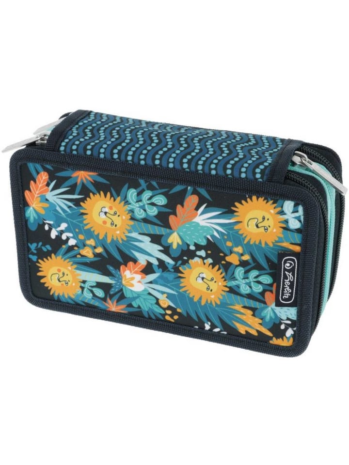 Herlitz Etui Triple Decker 31 tlg. Happy Lions in bunt günstig kaufen onesize