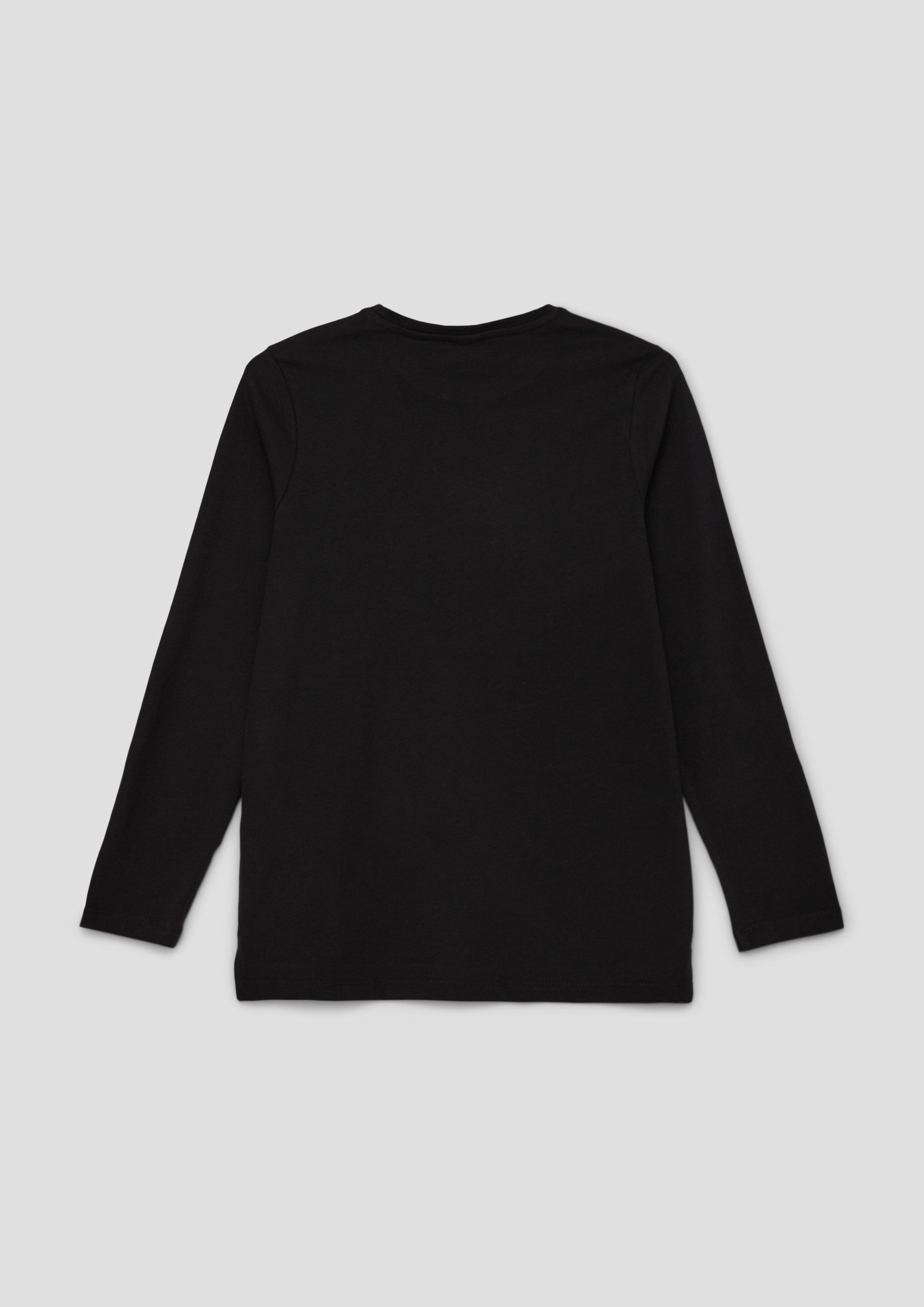 Longsleeve mit Frontprint  2134043-9999