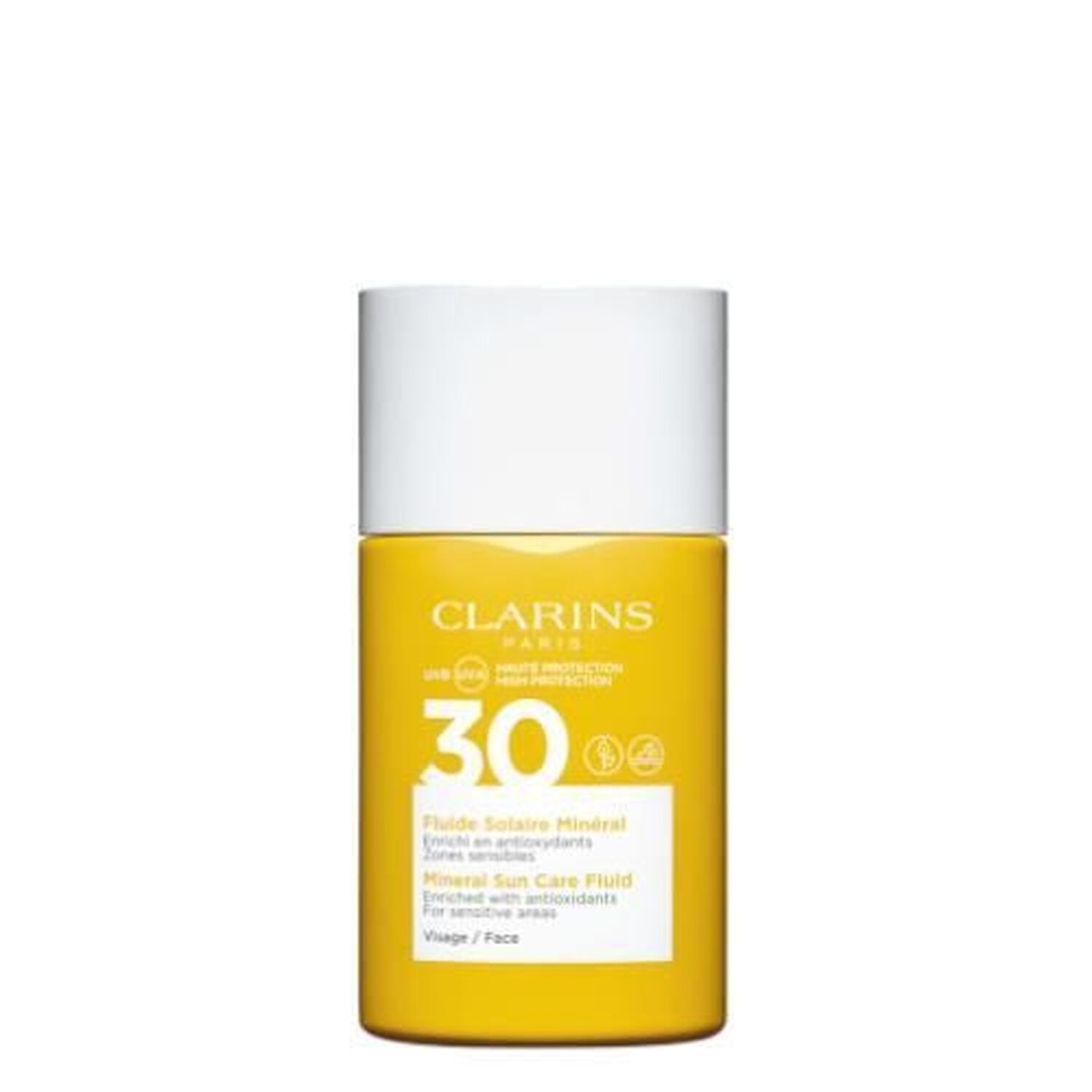 Clarins Fluide Solaire Minéral SPF30 Visage