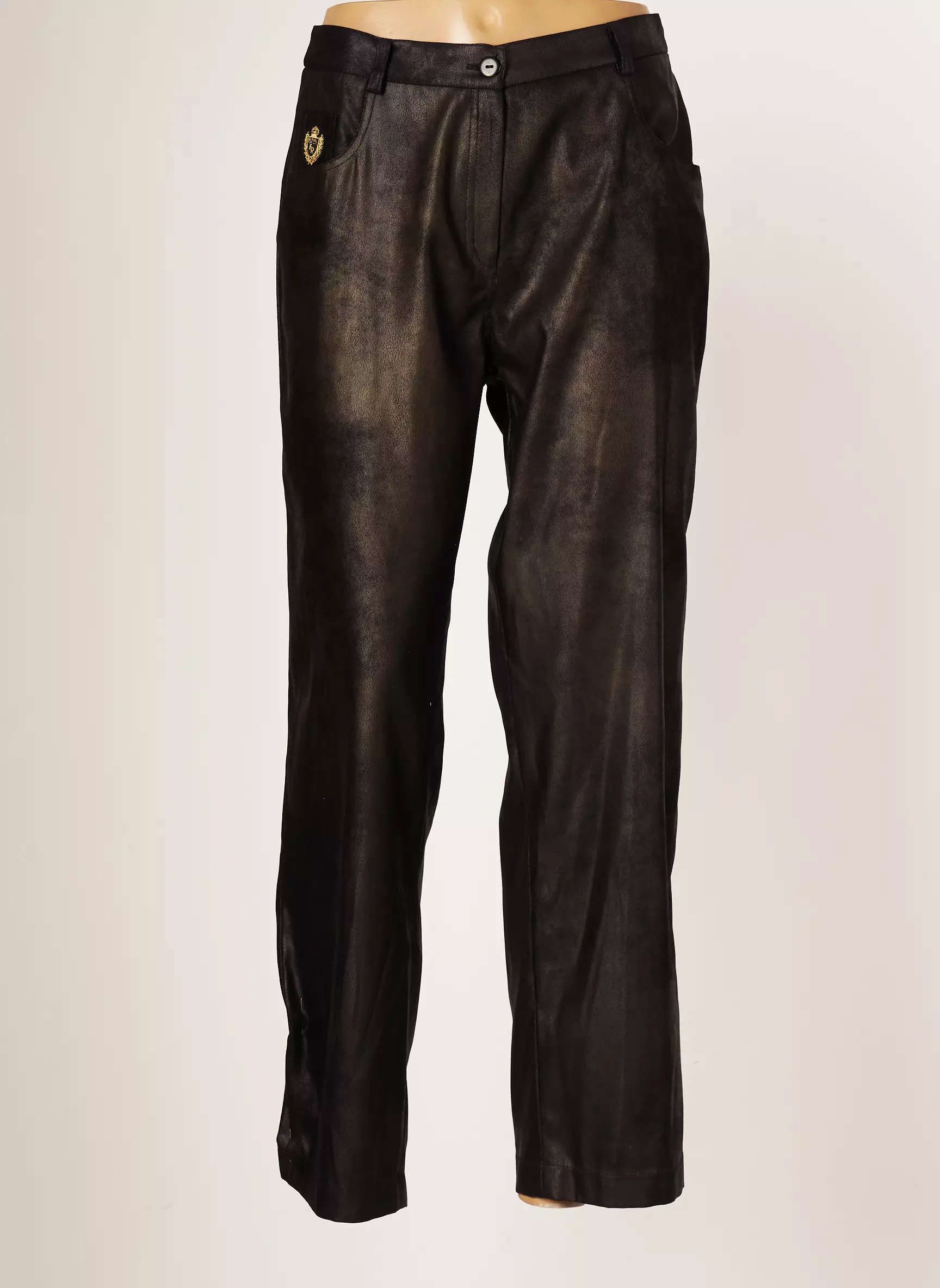 Jumfil Pantalons Droits Femme couleur noir