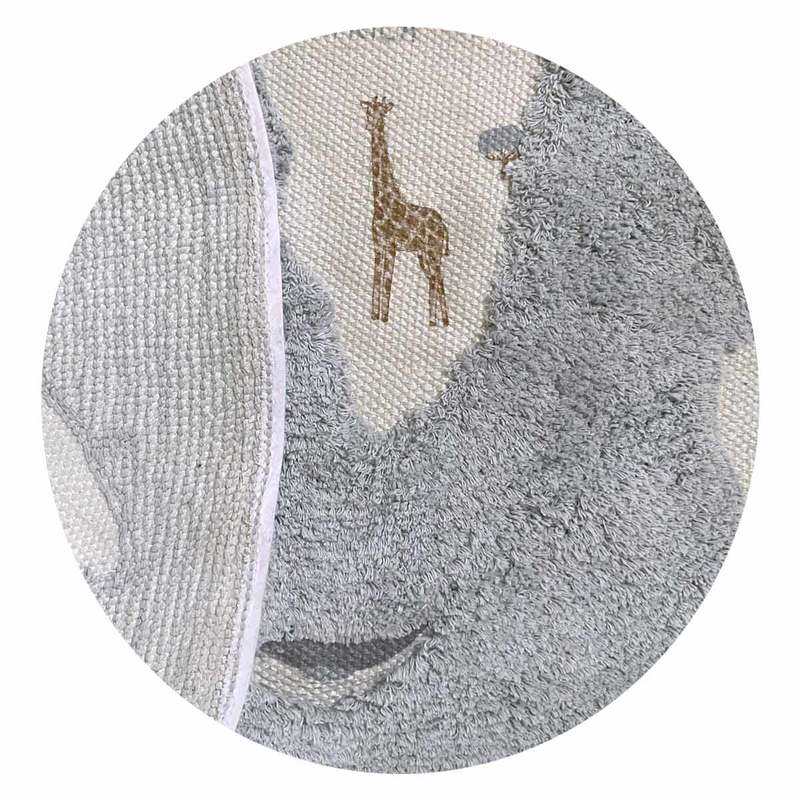 Tapis Monde 140x140 AFKliving