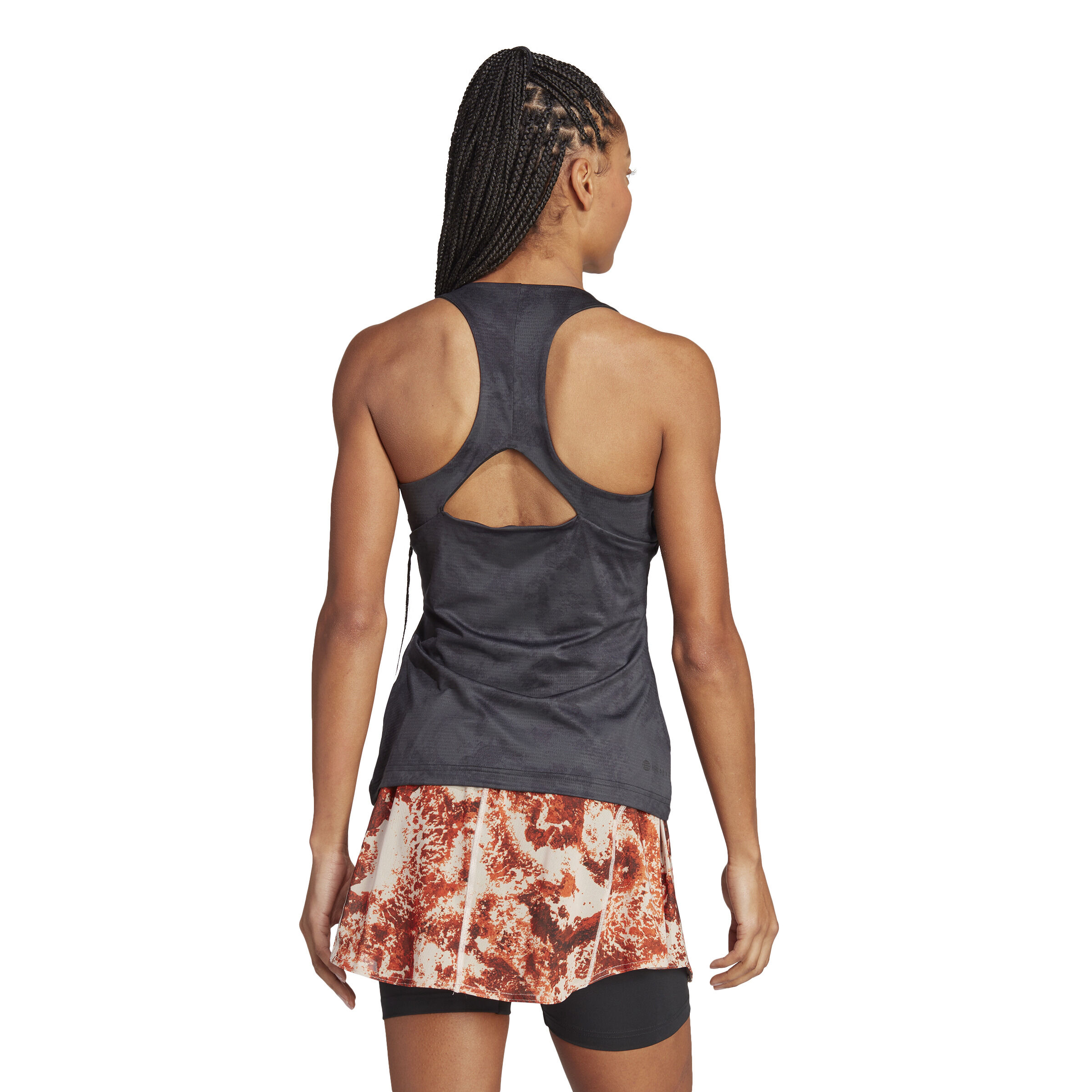 Paris Y- Tank-Top Damen - Dunkelgrau