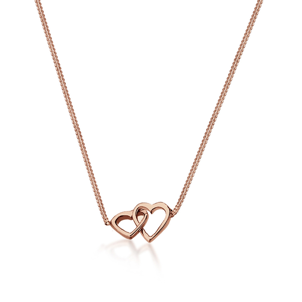 Elli Elli Collier Femme Coeur Attachement - (925/1000) Argent Bijoux