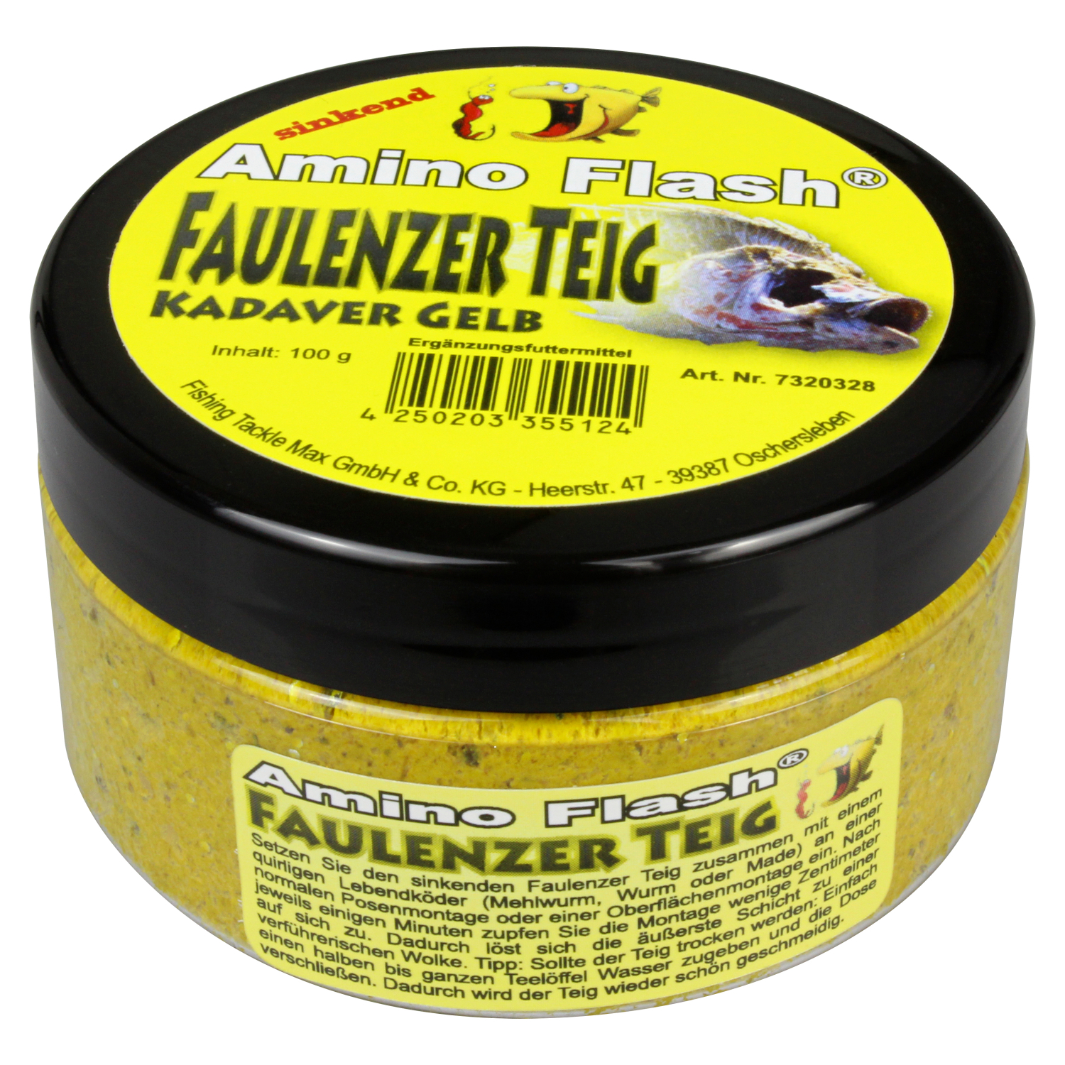 FTM Forellenteig Faulenzer Teig (gelb, Kadaver)