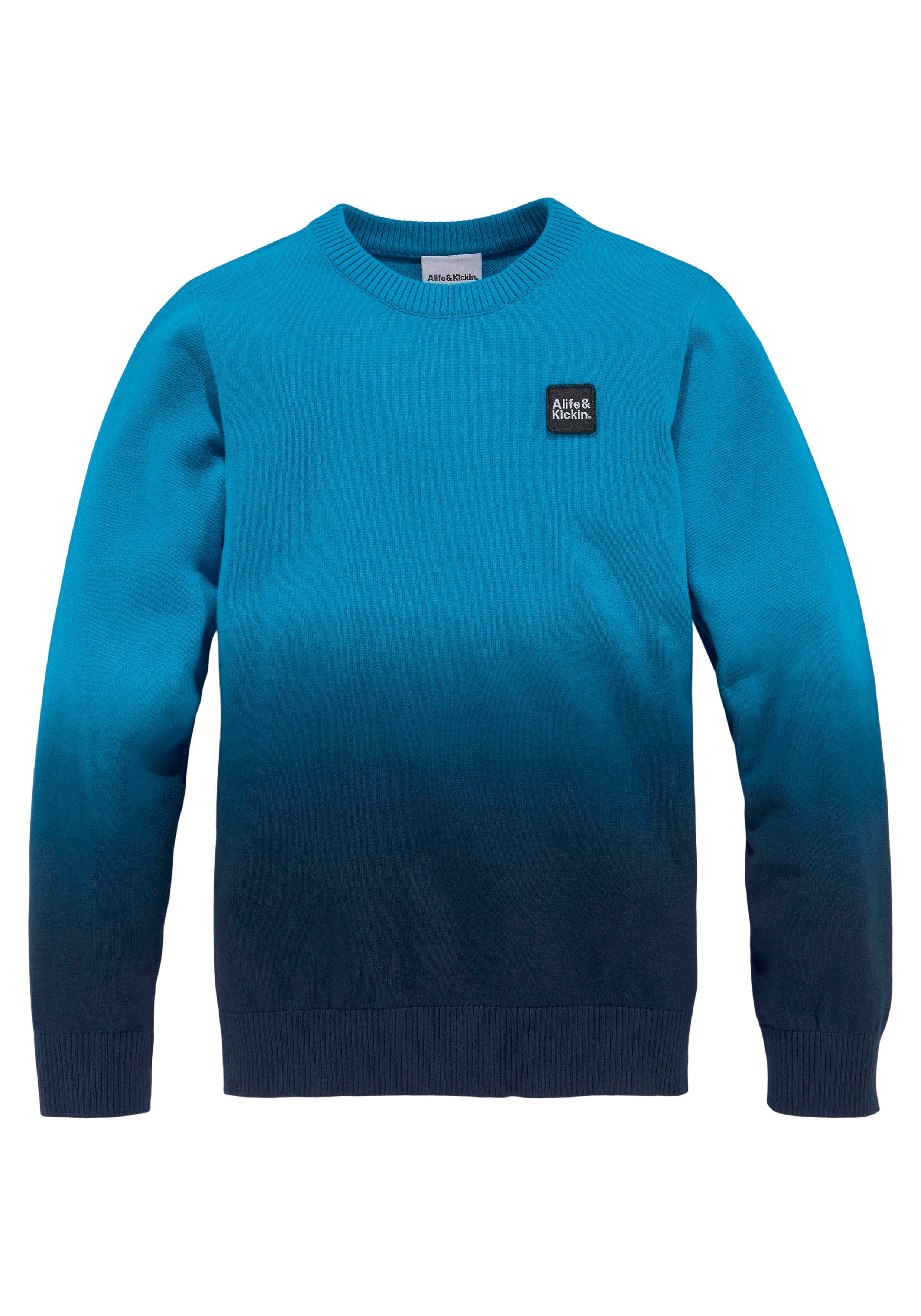Alife & Kickin Strickpullover für Jungen, in tollem Farbverlauf