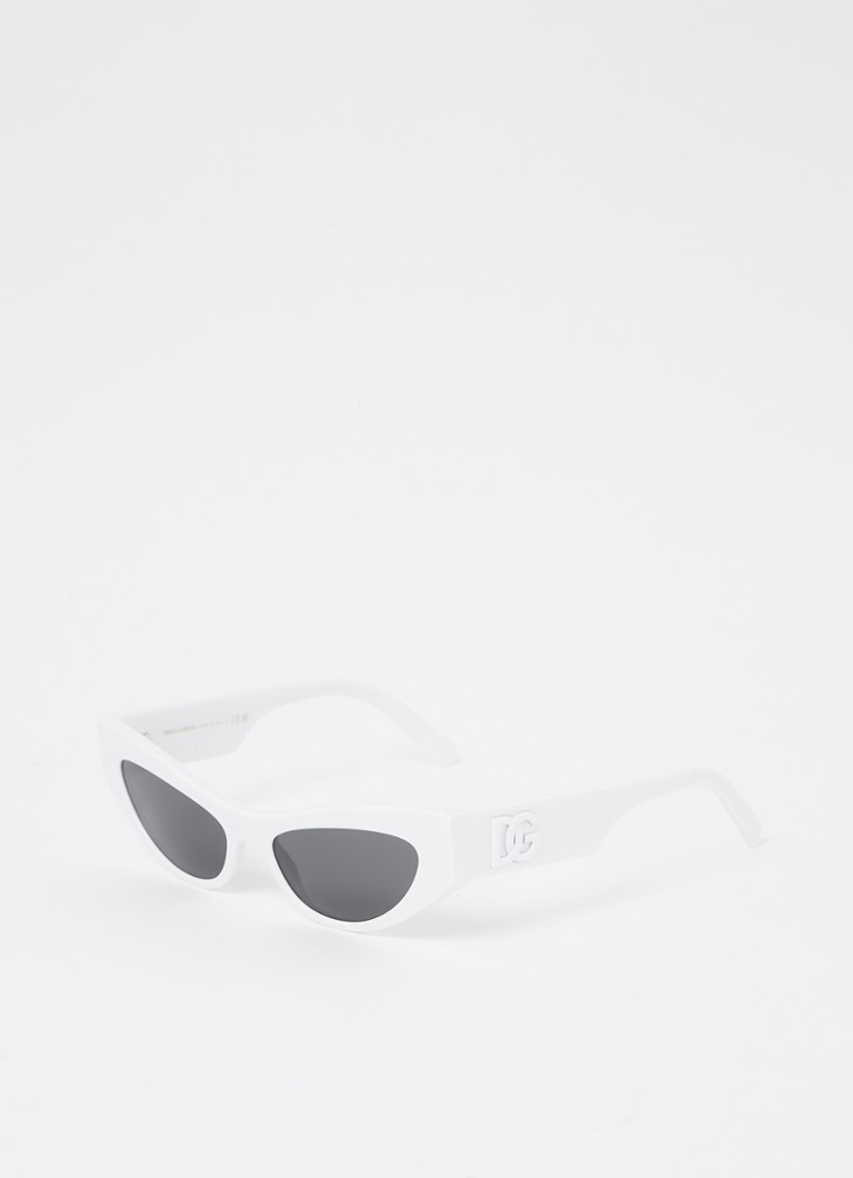 Okulary przeciwsłoneczne Dolce & Gabbana DG4450 w kształcie kocich oczu