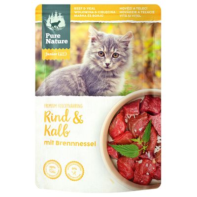 Pure Nature Junior Cat Rind & Kalb