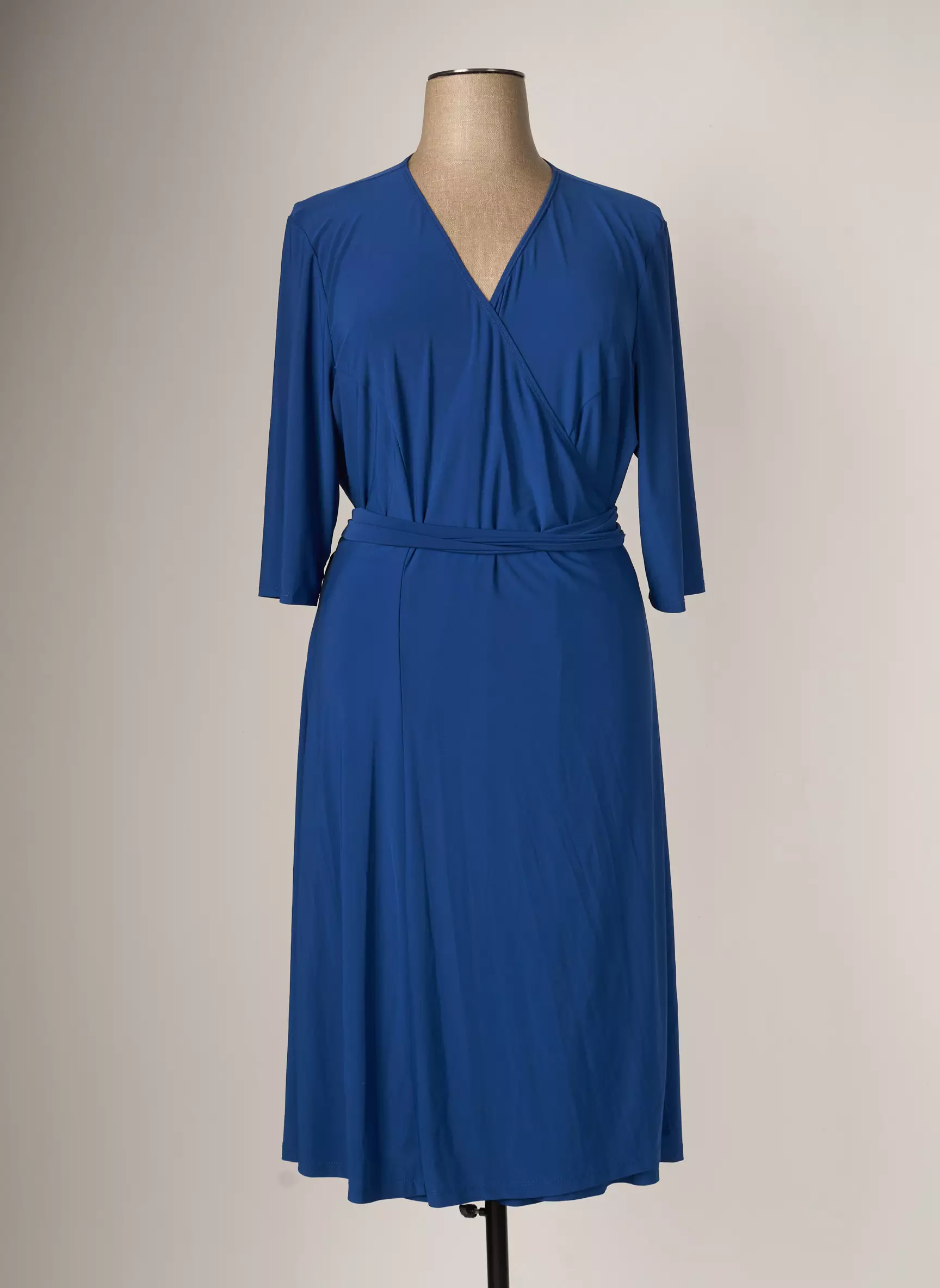 Kiyonna Robes Mi Longues Femme couleur bleu