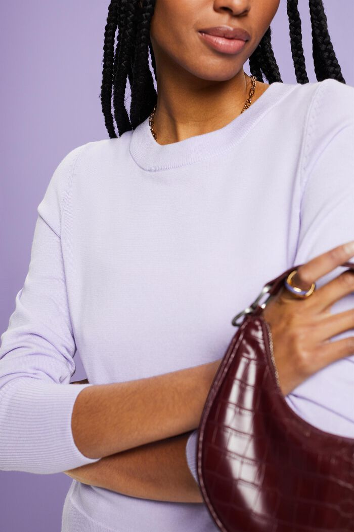 Sweatshirt mit Rundhalsausschnitt