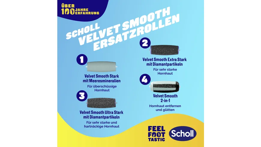 Scholl Velvet Smooth Pro Hornhautentferner elektrisch