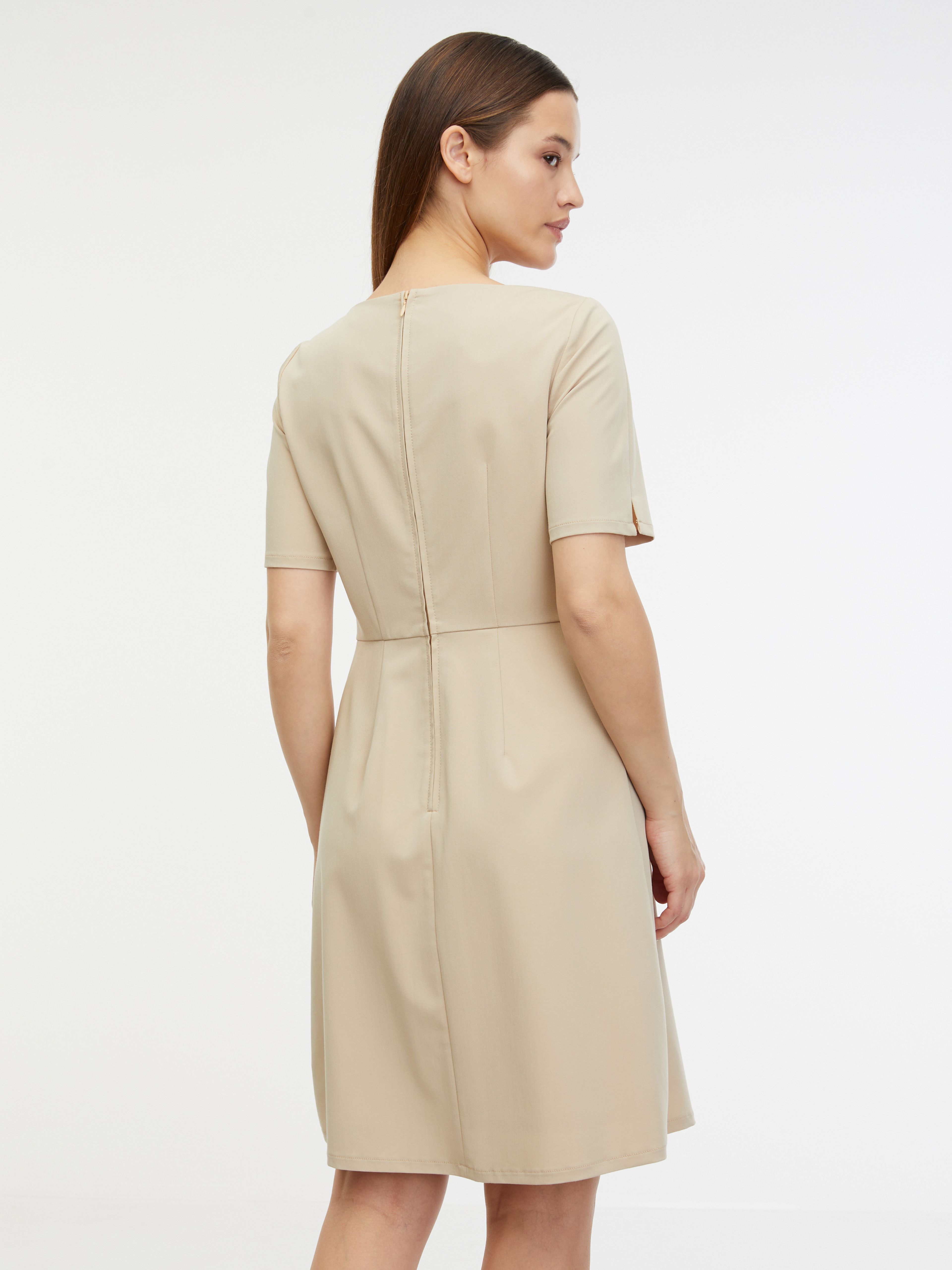 Beigefarbenes Damenkleid ORSAY