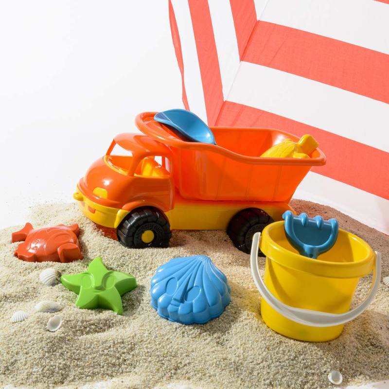 Set de plage camion de chantier Oxybul