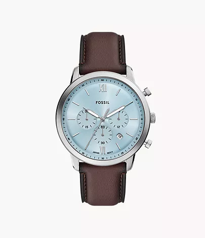 Fossil Uhr Neutra Chronograph Leder braun