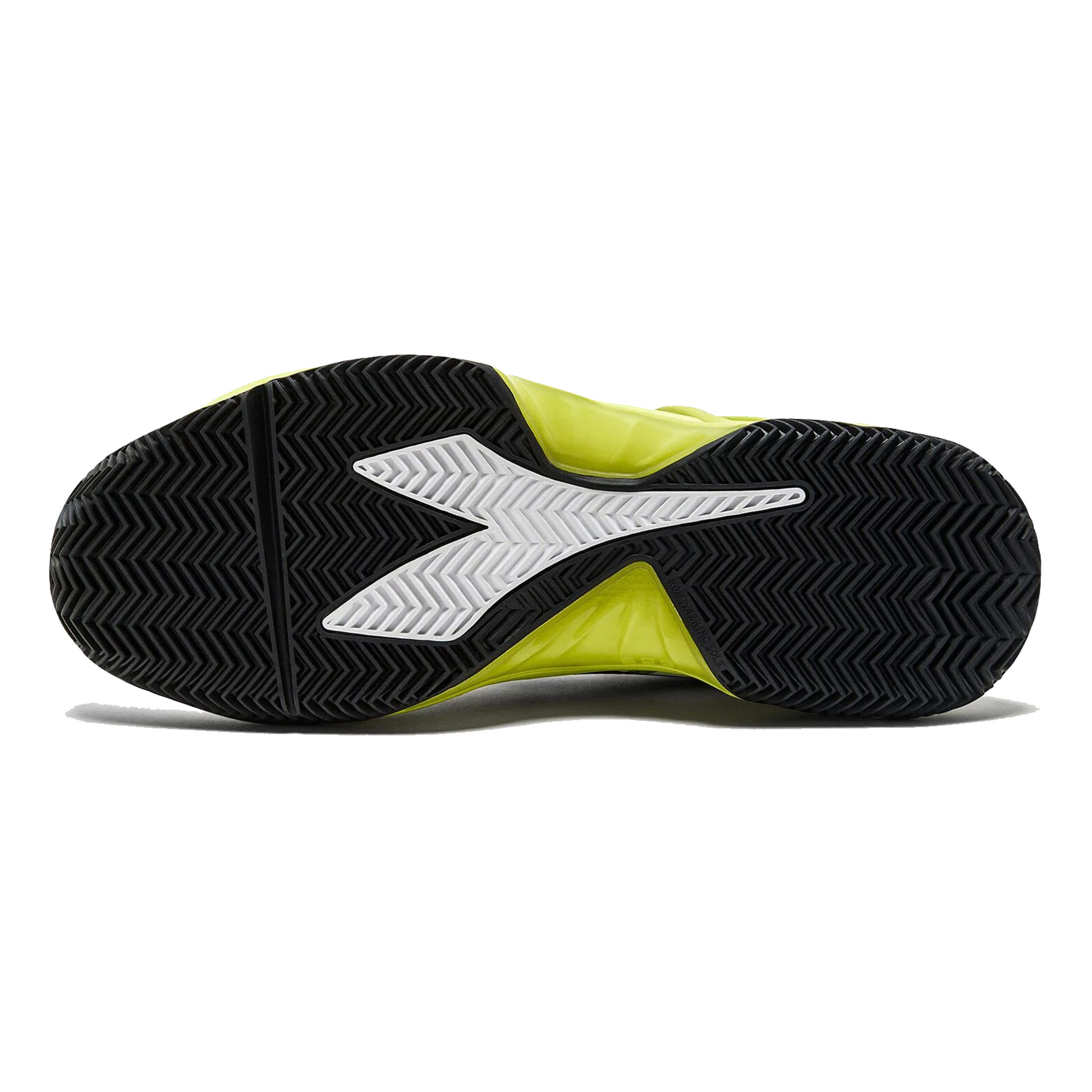 B.Icon 2 Sandplatzschuh Herren - Weiß, Neongelb