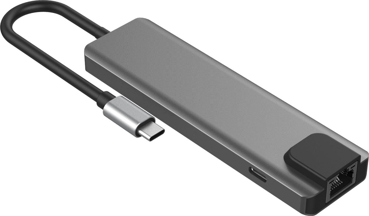 Hyrican Laptop-Dockingstation ST-T605 Dockingstation Type-C, 1x RJ-45, 3x USB 3.0, 1x HDMI