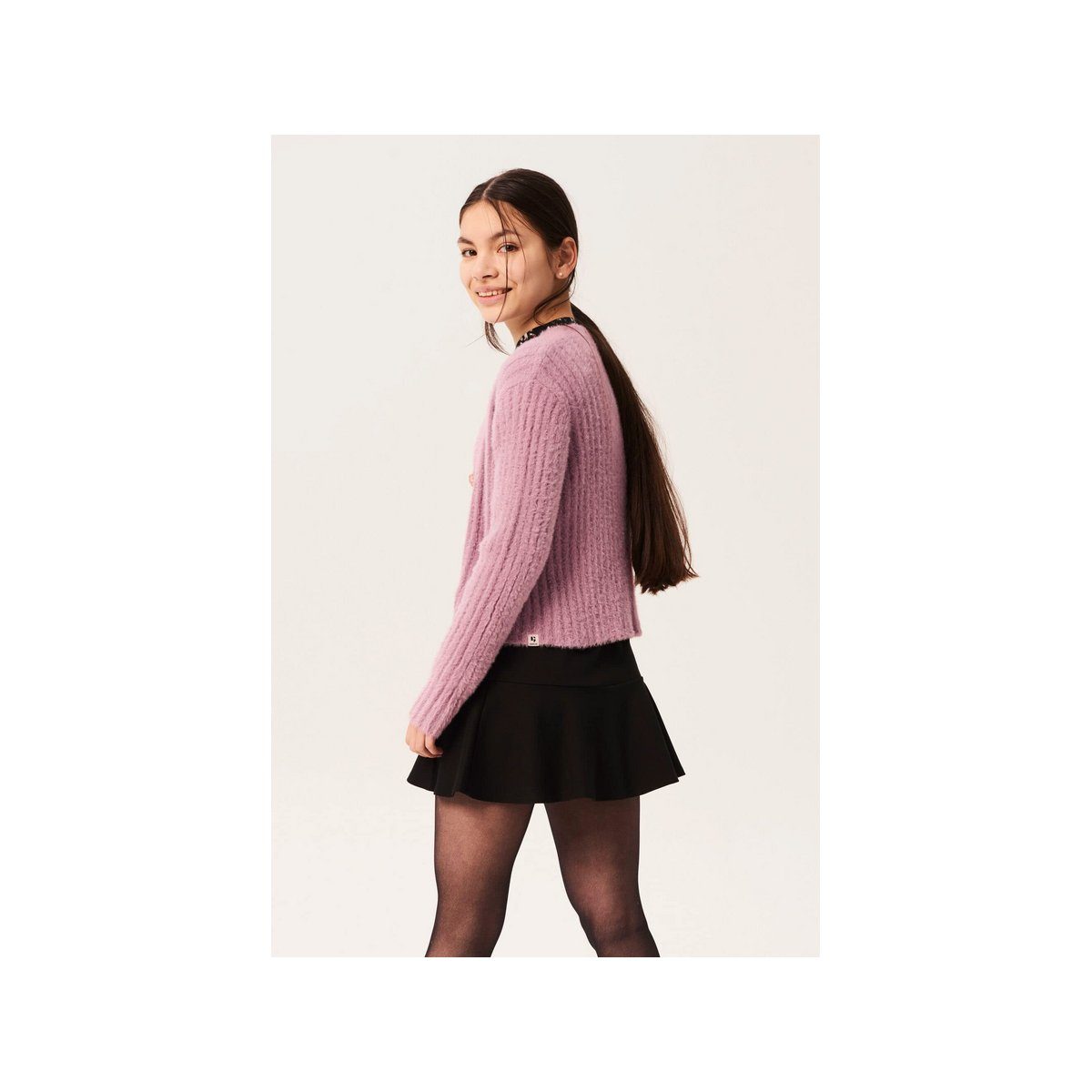 Garcia Strickjacke grau (1-tlg)