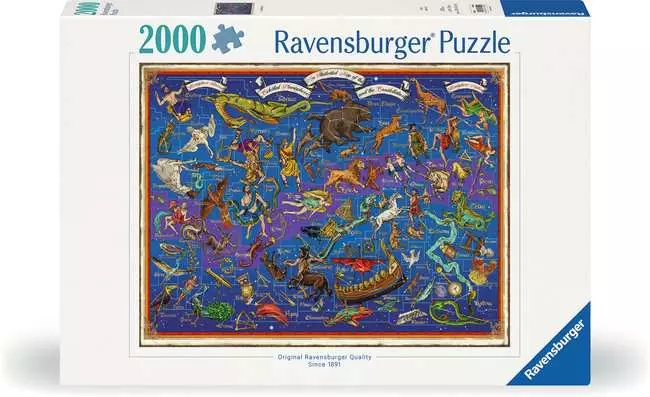 Puzzle 2000 Teile - Sternbilder