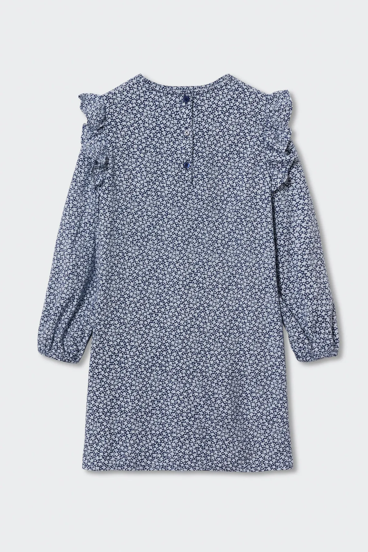 MANGO Kids  Blaues Damenkleid 37075953