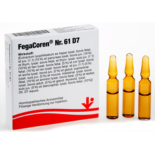 FEGACOREN Nr.61 D 7 Ampullen  5X2 ml  Ampullen