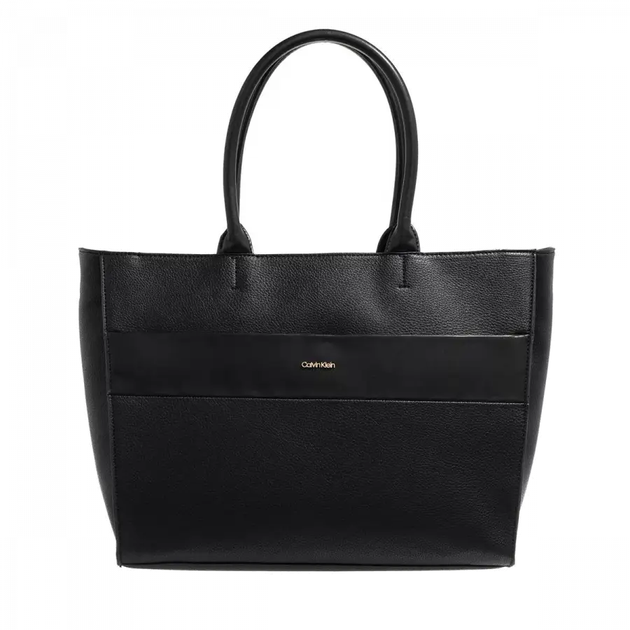 Calvin Klein - Calvin Klein Handle Bags Kunstleder Black - schwarz