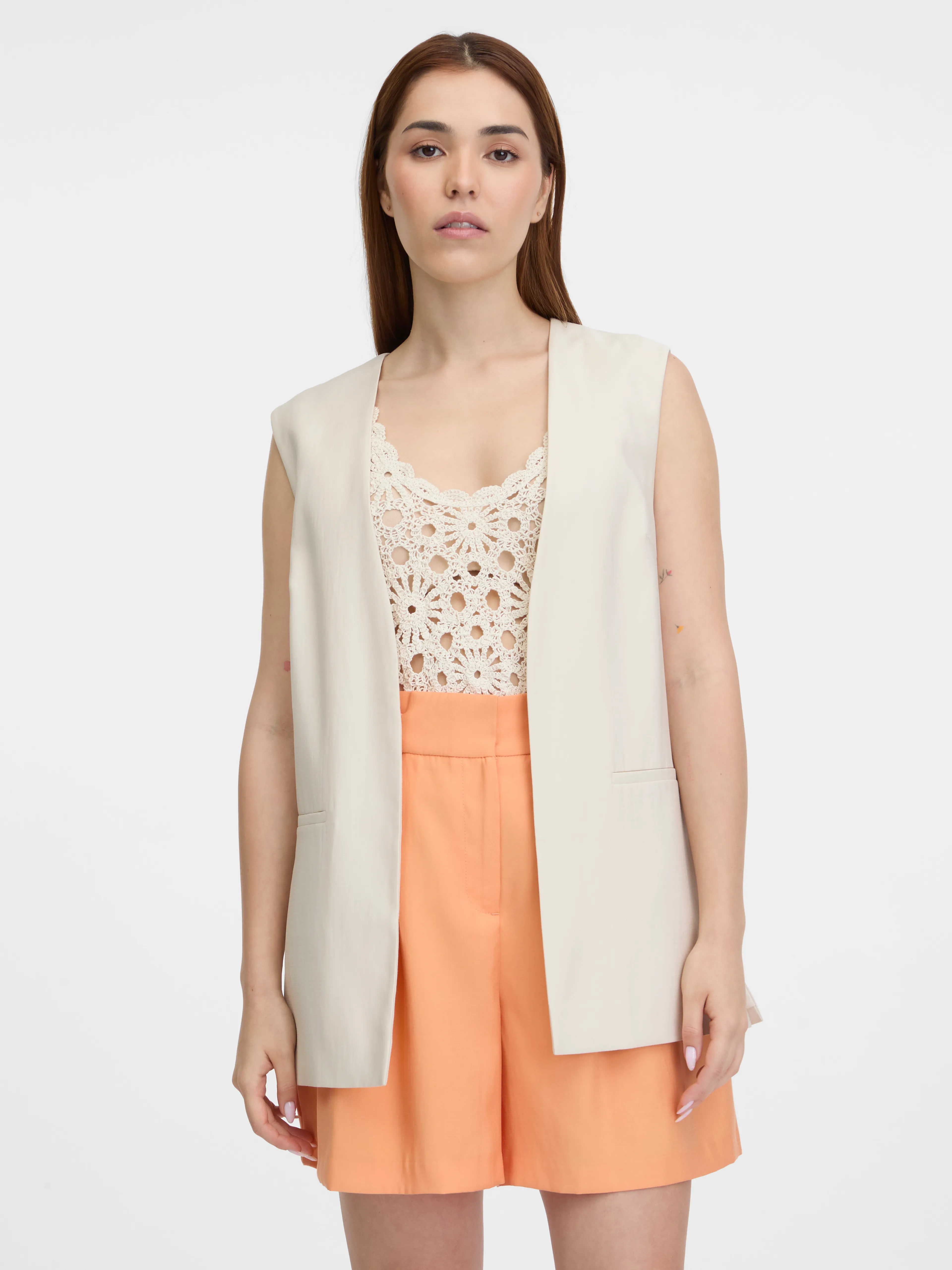 Beige Damen-Weste ORSAY