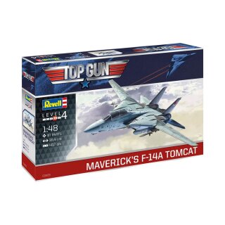 Top Gun Modellbausatz 1/48 Maverick´s F-14A Tomcat 40 cm