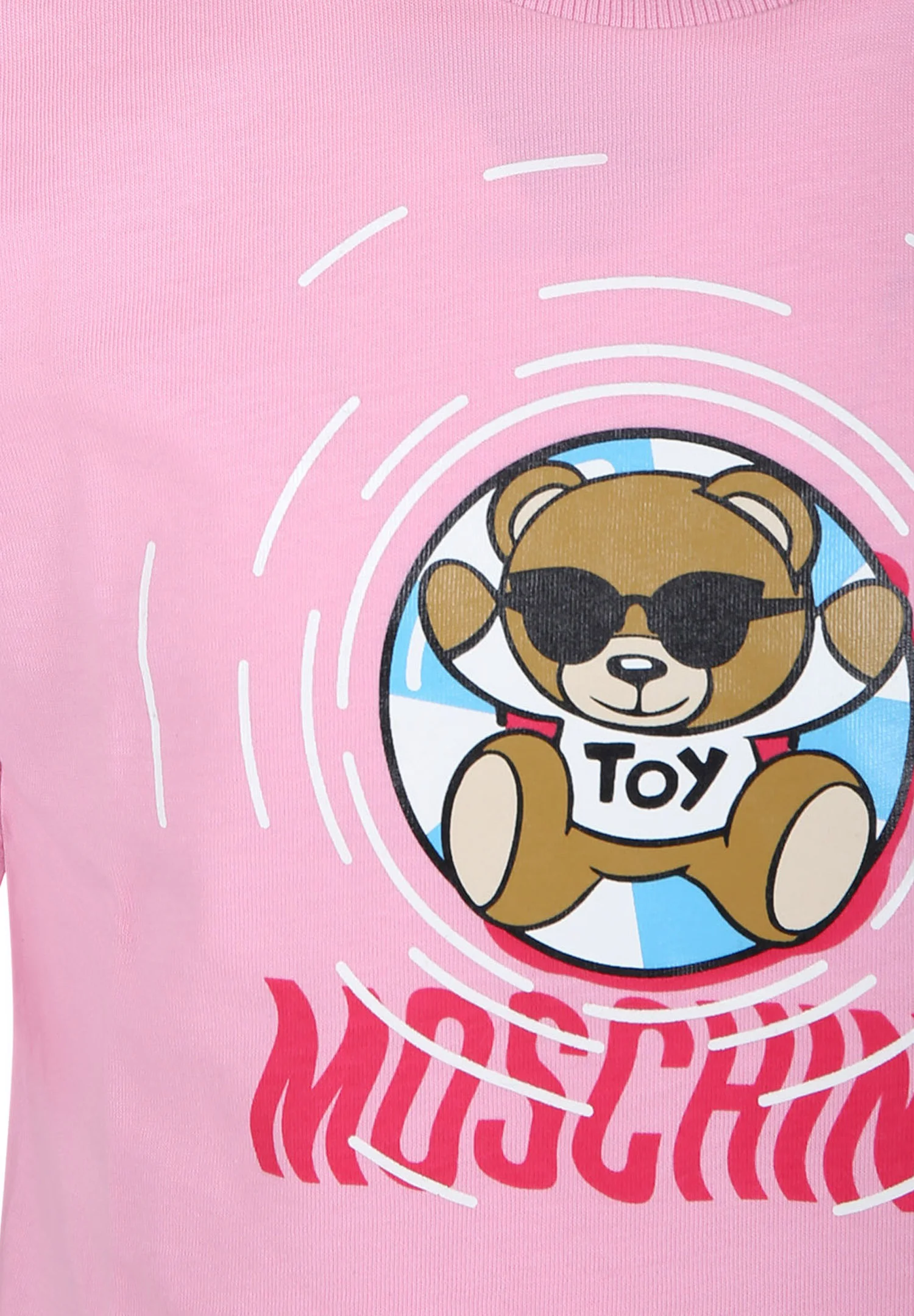 Camiseta estampada con el logotipo de MOSCHINO