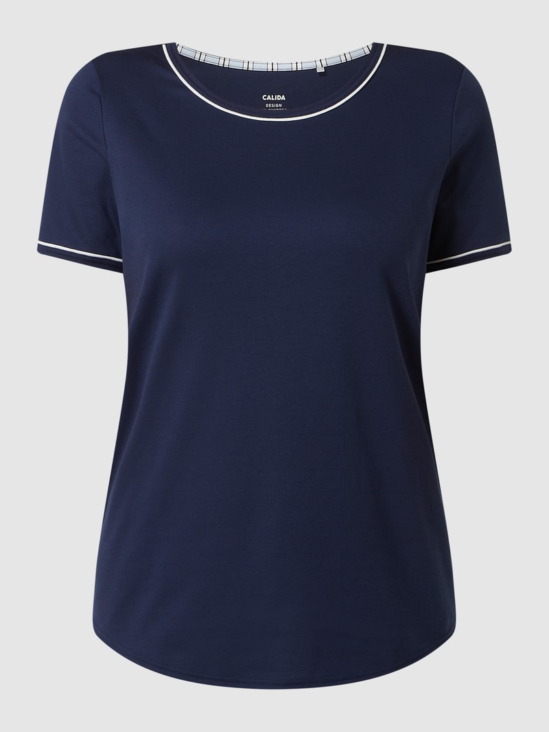 Pyjama aus Baumwolle Modell 'Sweet Dreams' in blau