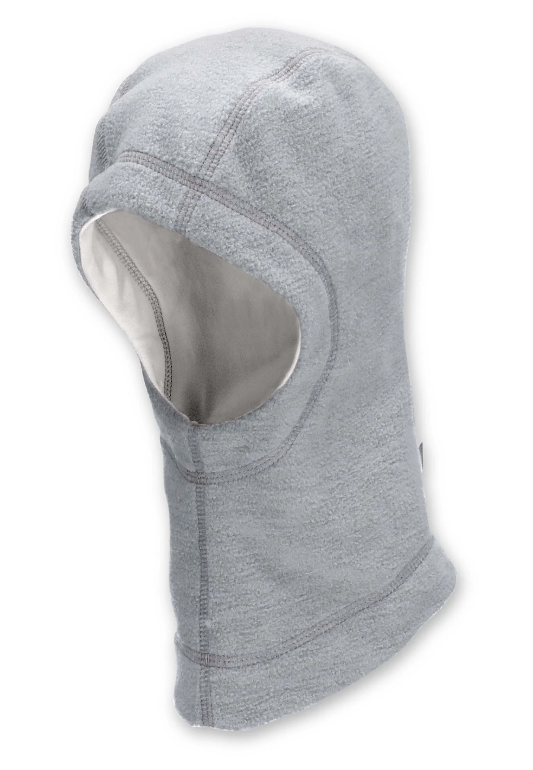 Schalmütze aus Microfleece melange (recycelt)