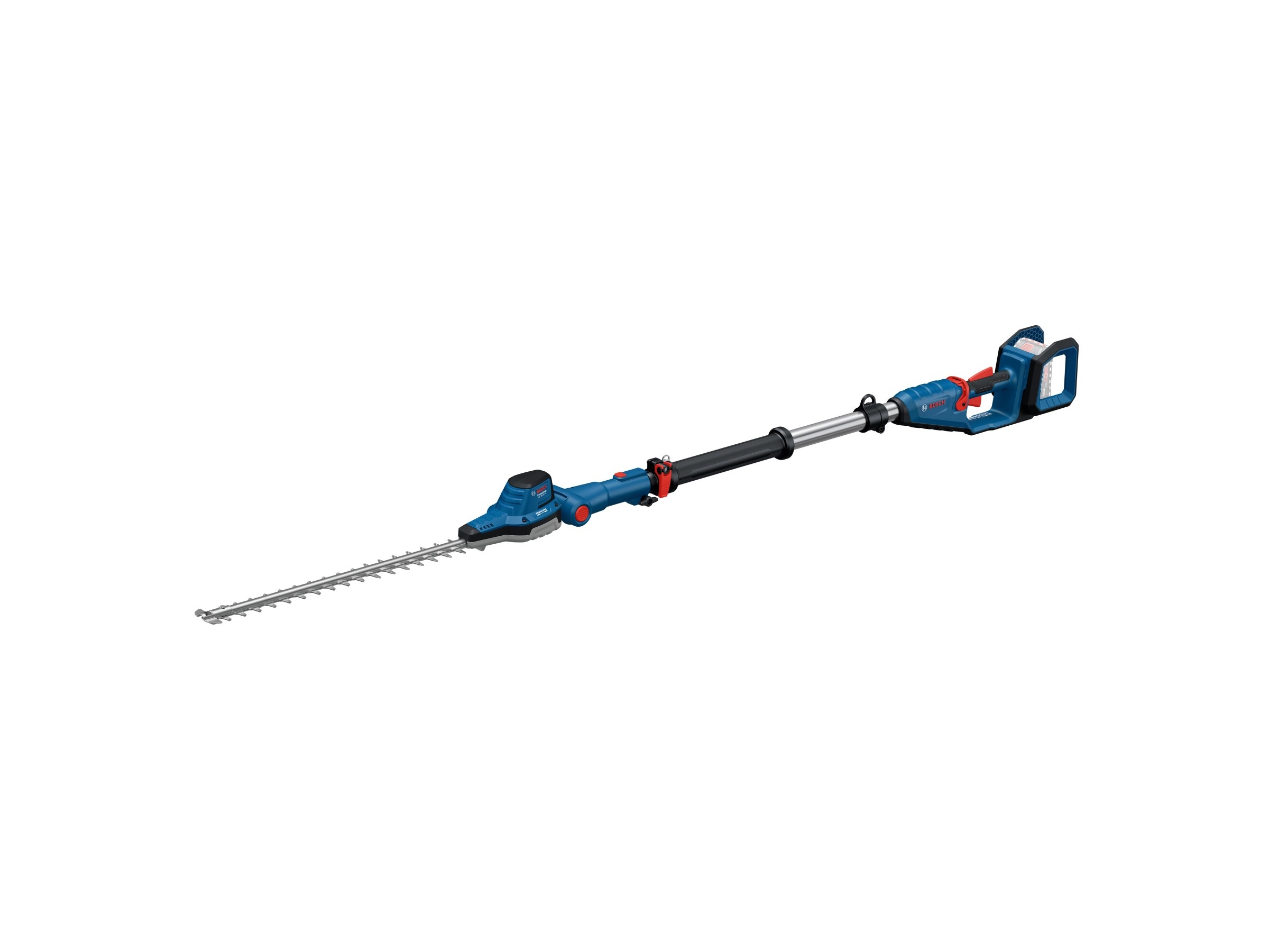 Taille-haie sur perche sans fil Bosch Blue 06008D5000 GHE 18V-50 TP (batterie et chargeur non inclus).