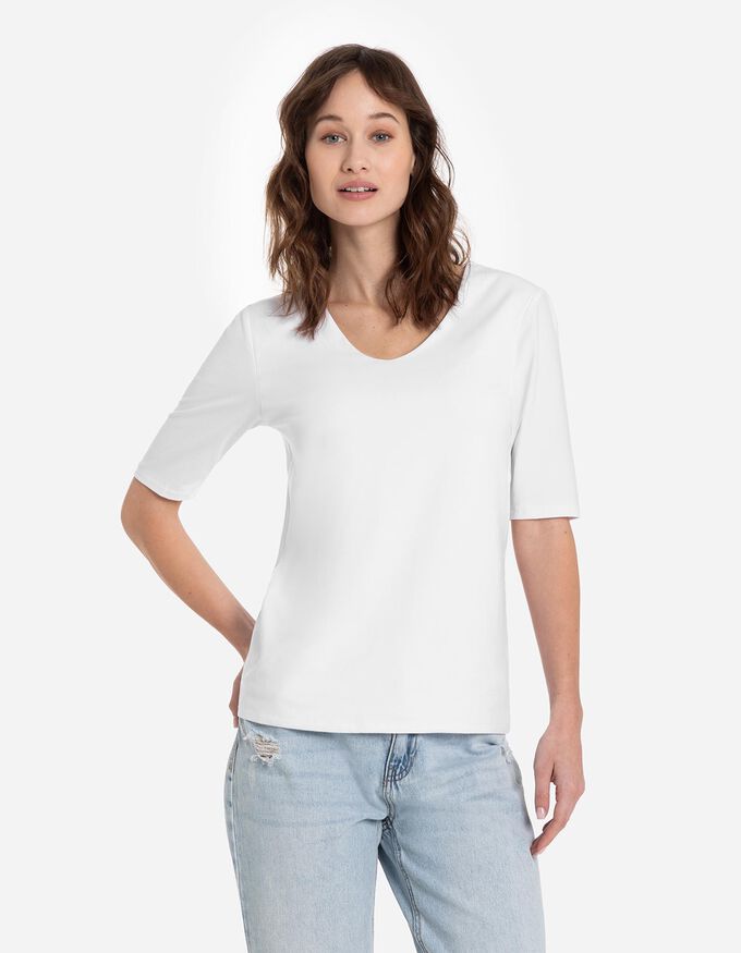 T-Shirt - Modal-Anteil