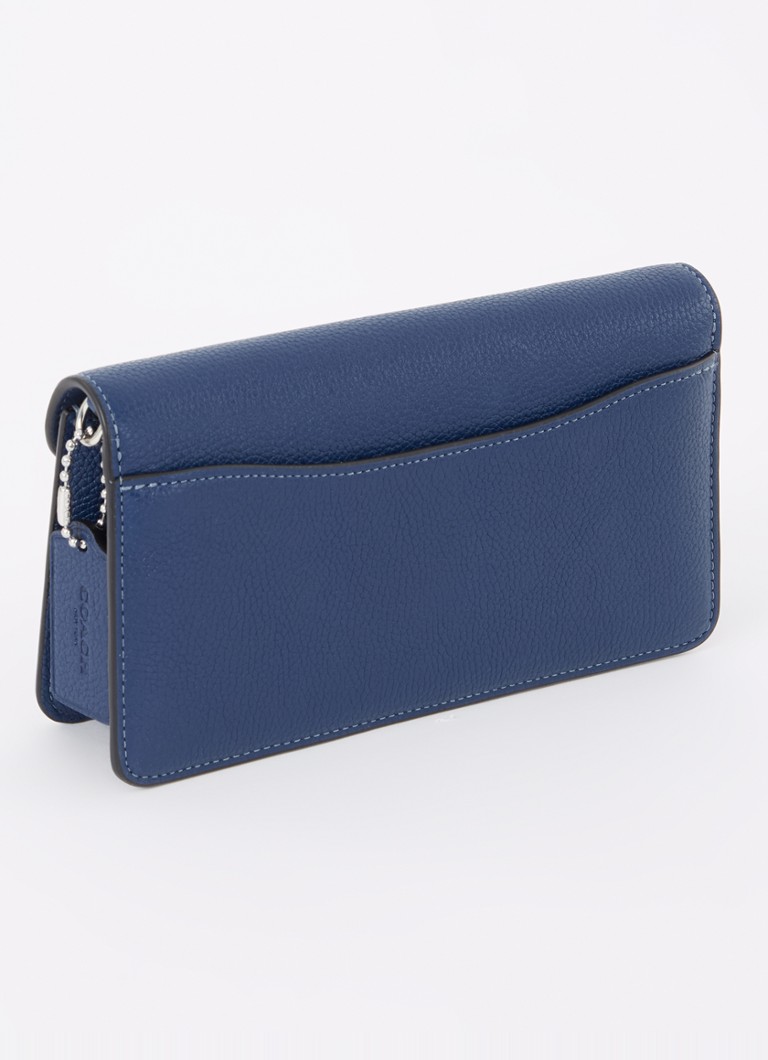 Leather Coach Tabby clutch with detachable shoulder strap