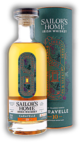 Sailor's Home Irish Whiskey Caravelle 10 Years The Island Series Martinique Rhum Finish 46% Sailor's Home Irish Whiskey Caravelle 10 Years The Island Series Martinique Rhum Finish 46% Limited Edition. Ein verführerischer Tropfen, basierend auf der üb