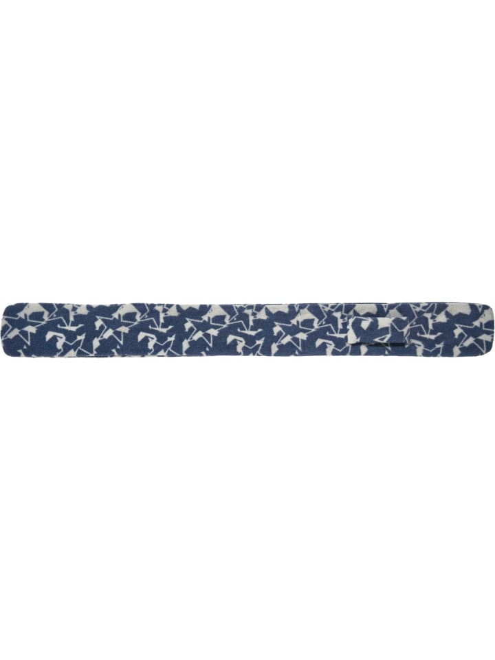 Playshoes Fleece-Steckschal Sterne Camouflage in Dunkelgrau günstig kaufen onesize