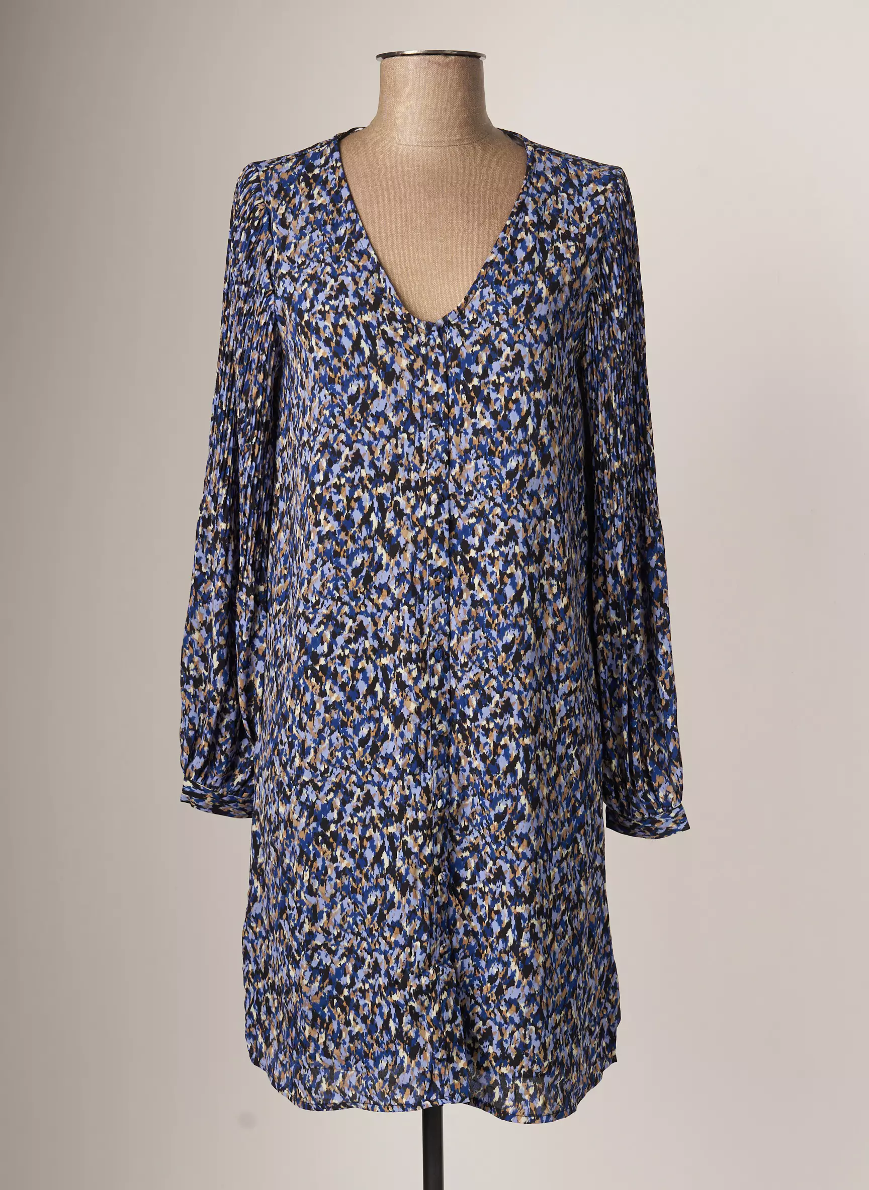 Vero Moda Robes Courtes Femme couleur bleu