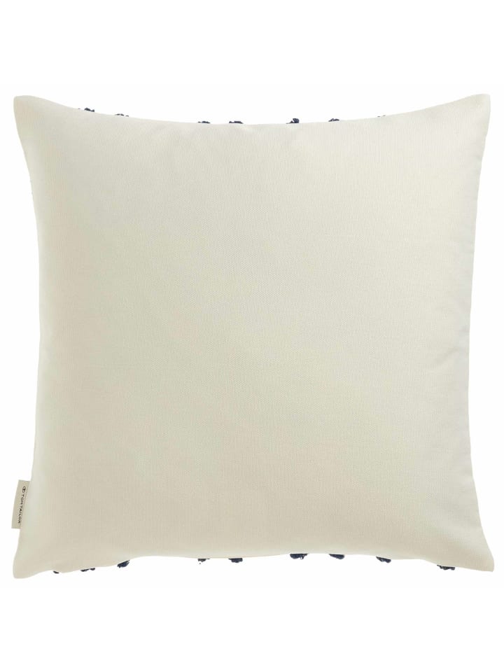 Tom Tailor Zierkissenhülle WAVY in Blau günstig kaufen 45 x 45 cm