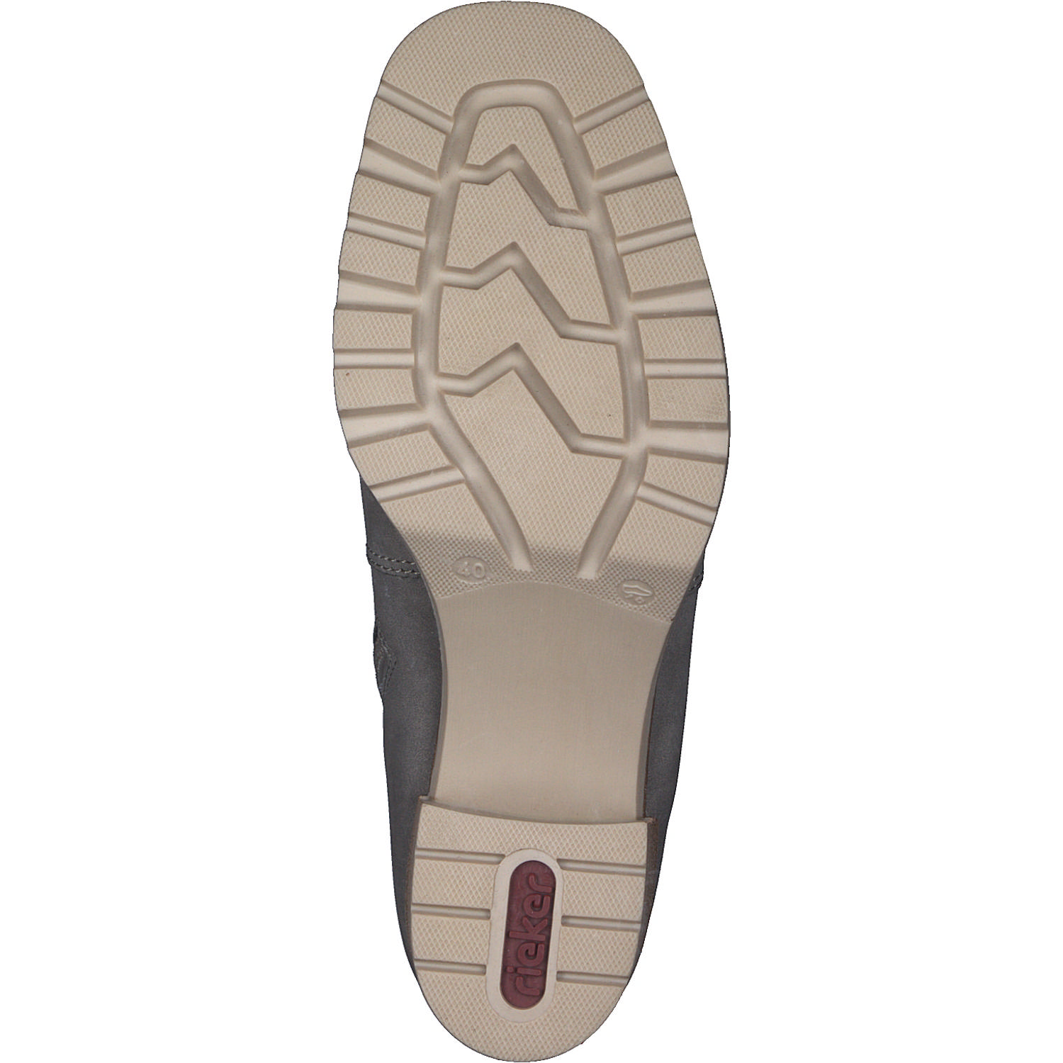 Rieker Y9071, Winterstiefeletten, Damen, Grau (Leinen)