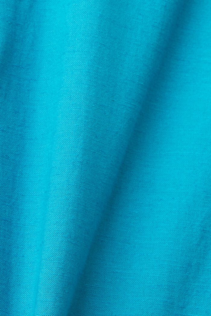 Blusenkleid mit Leinen