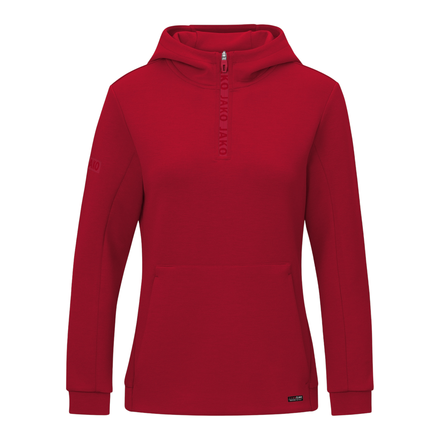 JAKO Pro Casual Hoody Damen Rot F141