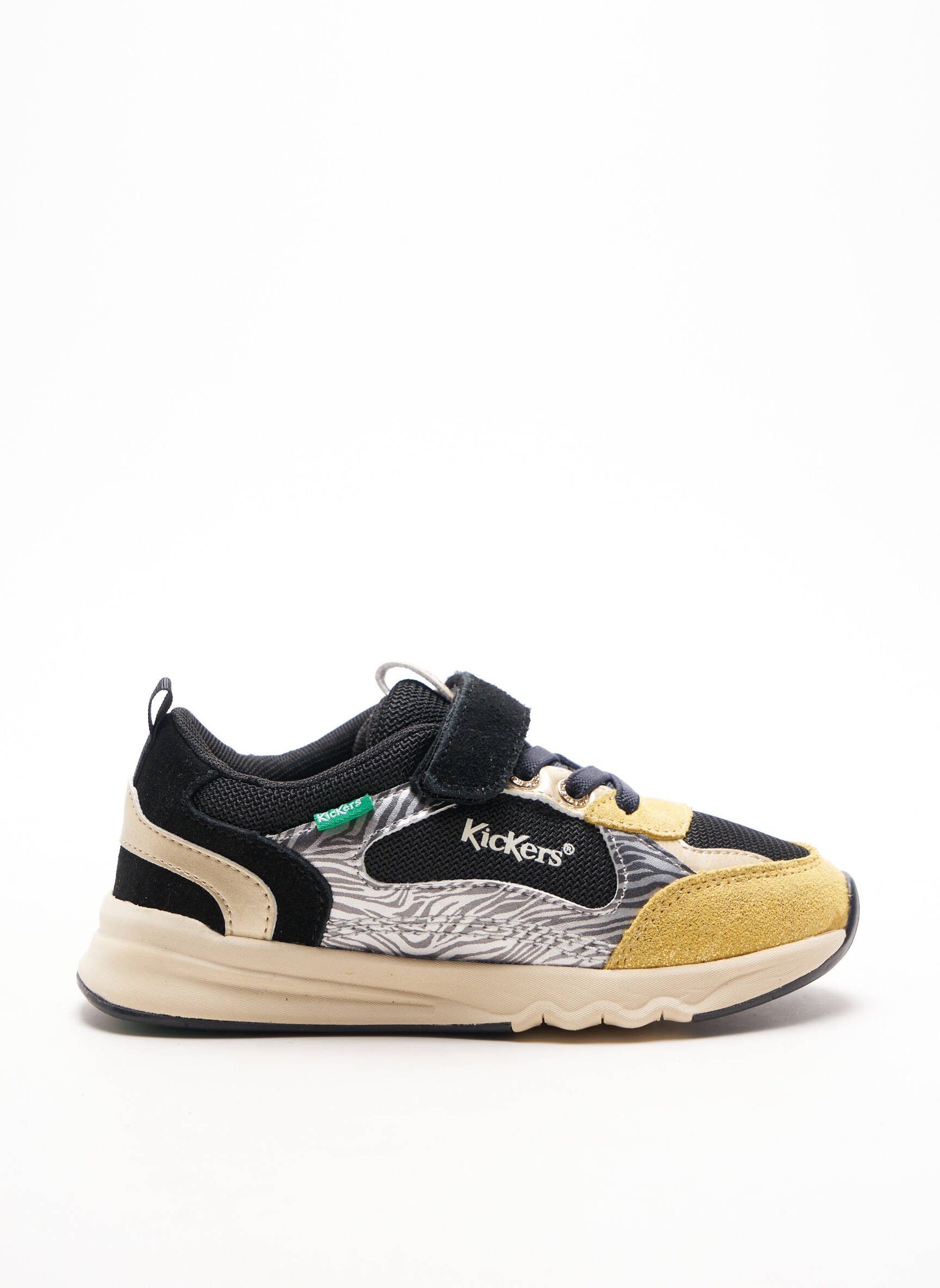 Kickers Baskets Fille couleur noir