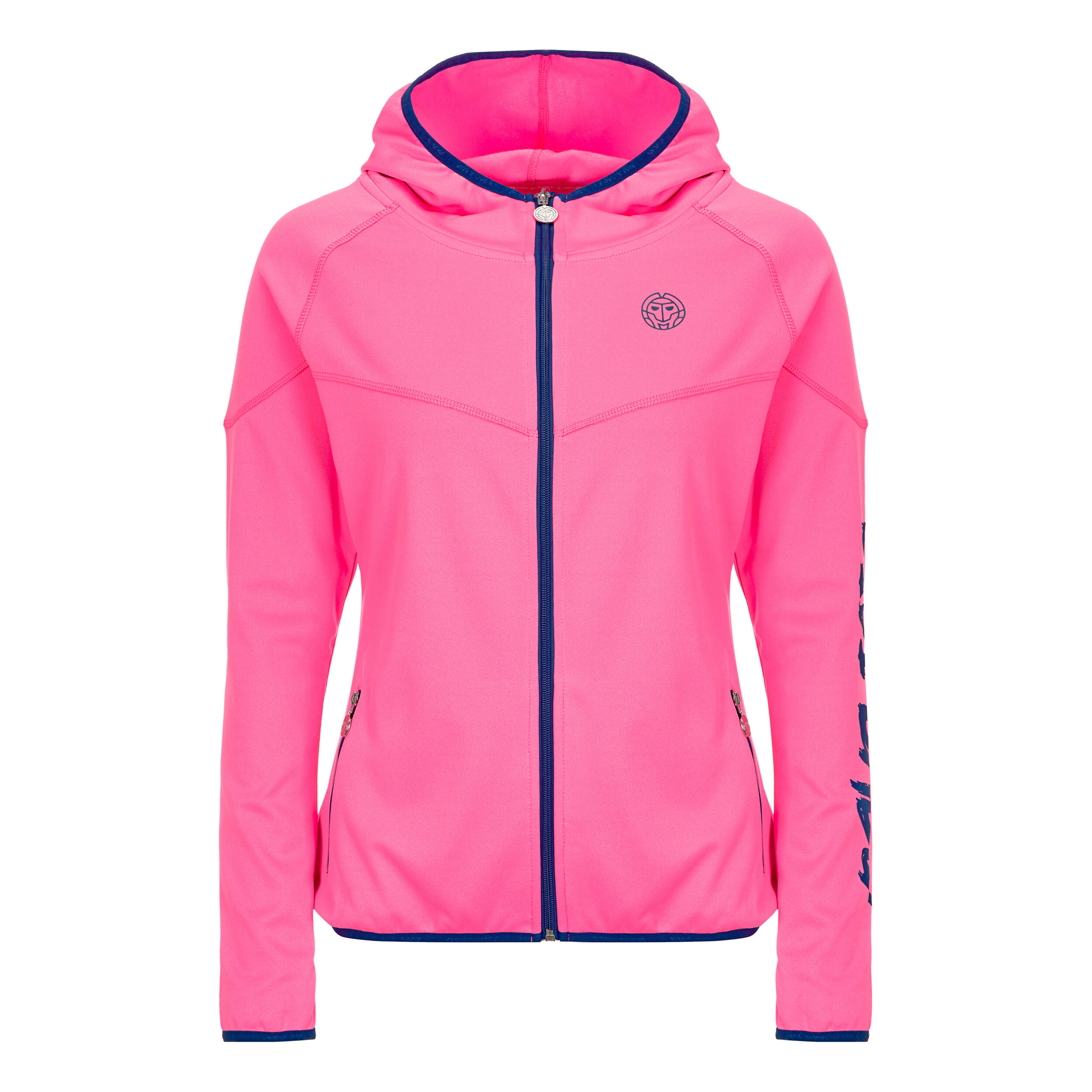 Inga Tech Trainingsjacke Damen - Pink, Dunkelblau