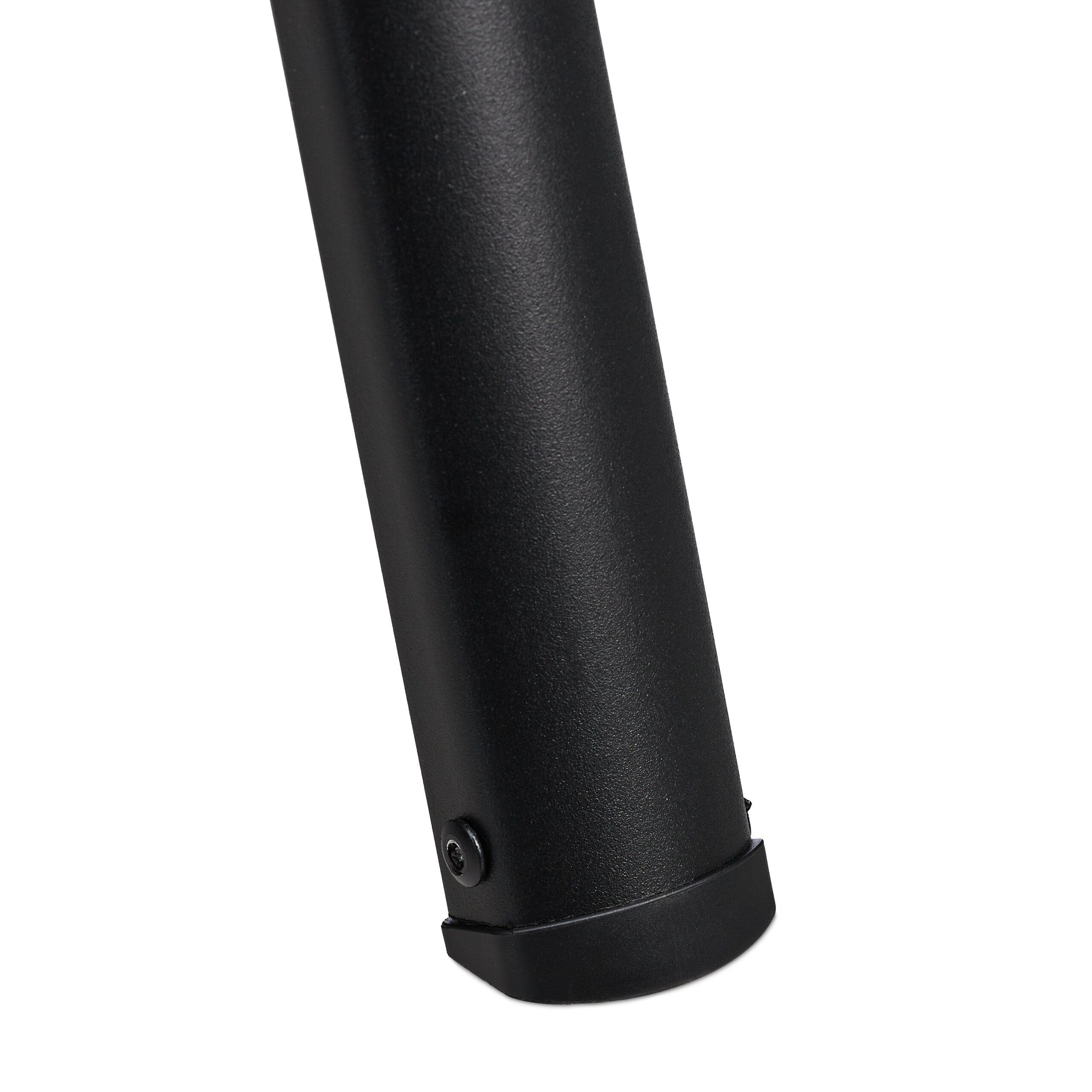 relaxdays Bockleiter Klappbare Trittleiter aus Stahl, 2 Stufen