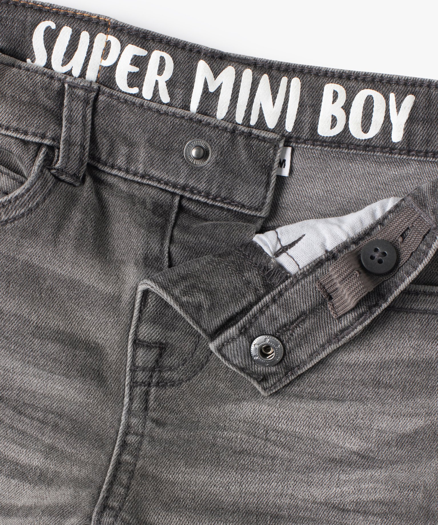 Jean bébé Garçon slim délavé gris | GEMO