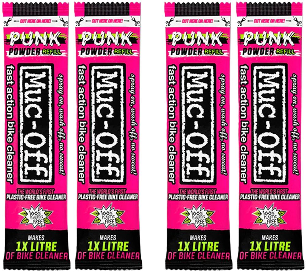 Muc-Off Bottle For Life Bundle + 4-er Pack Punk Powder kaufen | Bike-Discount