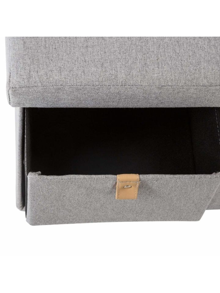 Atmosphera Créateur d'intérieur Sitzhocker in grau günstig kaufen onesize