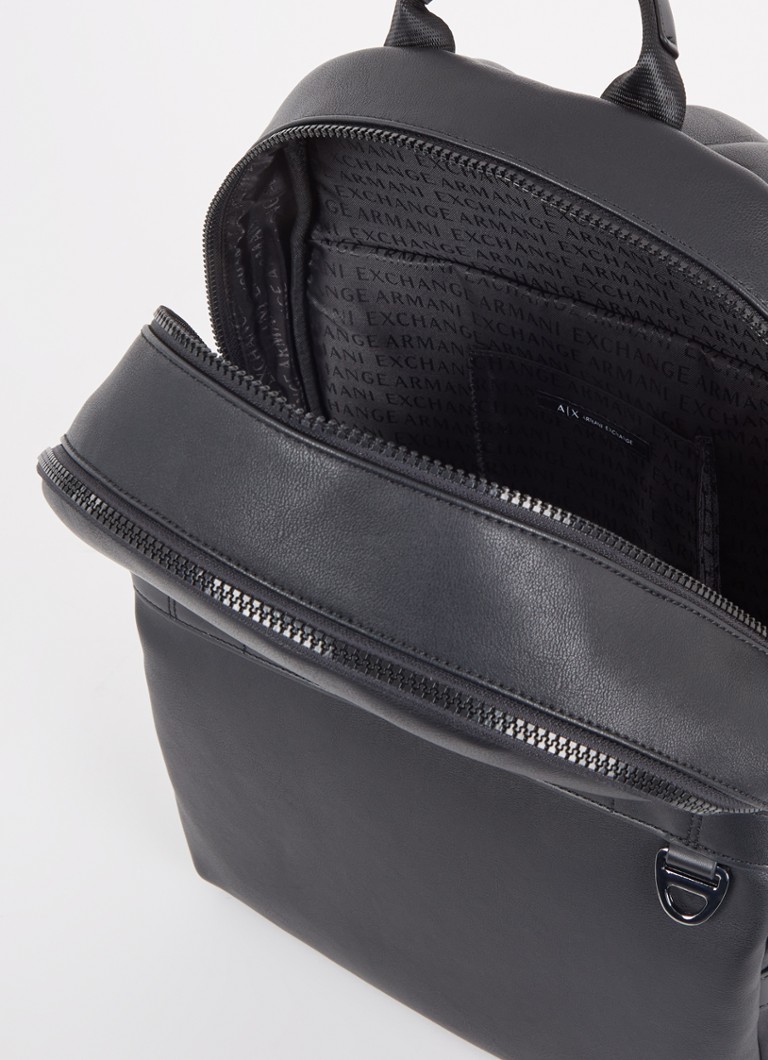 Armani Exchange Backpack with 12-inch laptop compartment