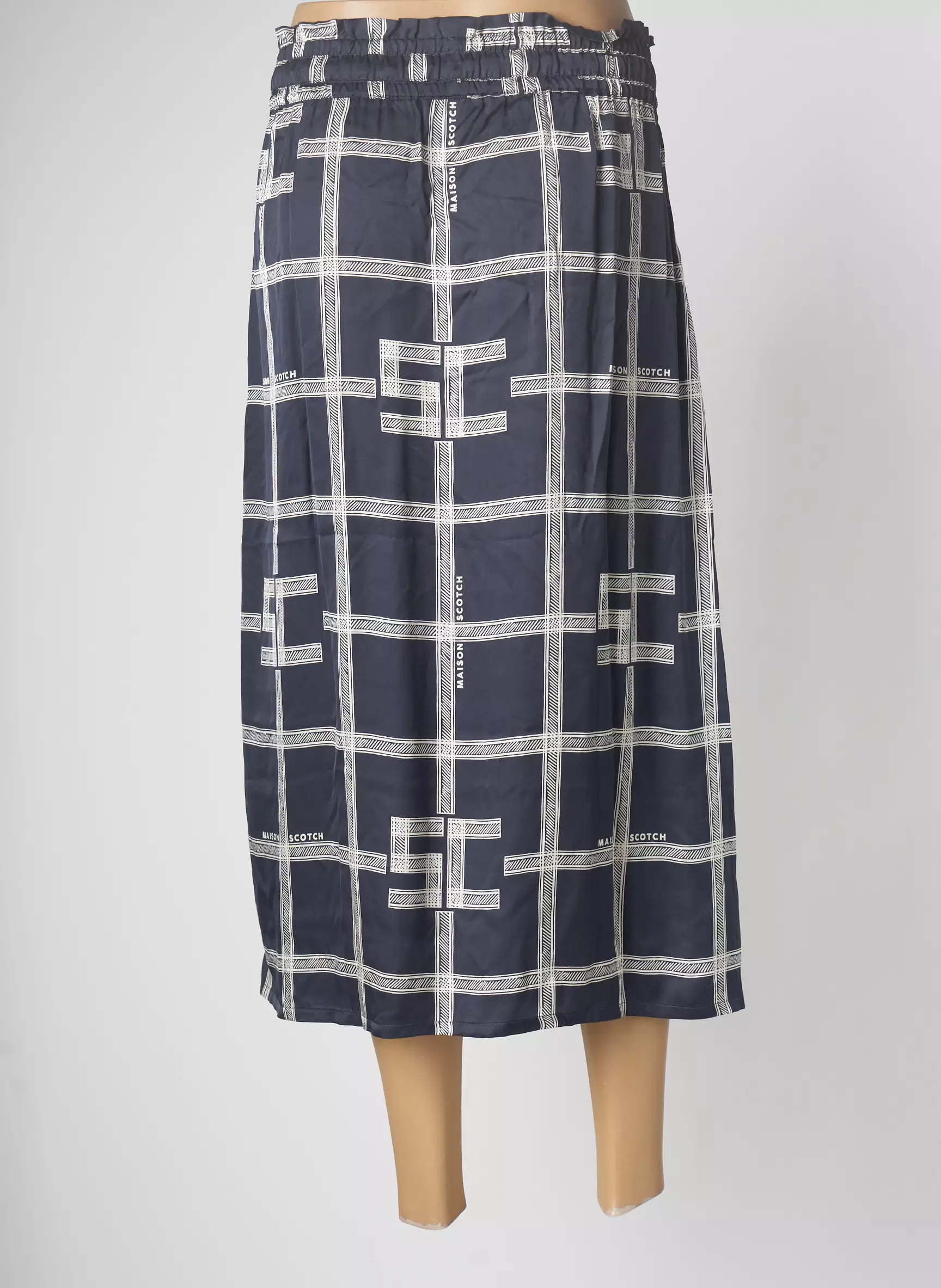 Scotch Soda Jupes Mi Longues Femme couleur bleu