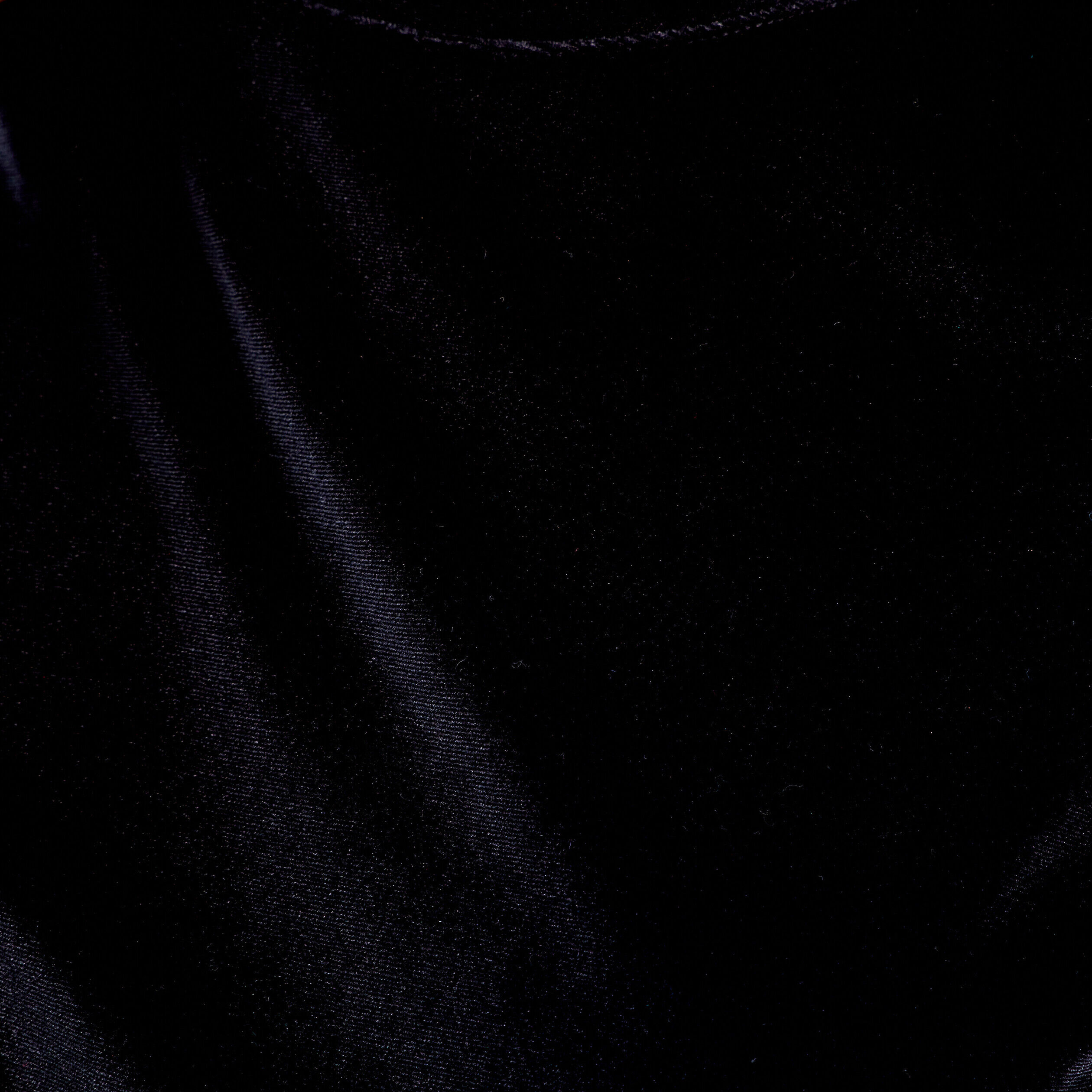 T-shirt manches 3/4 velours noir femme | Cache Cache